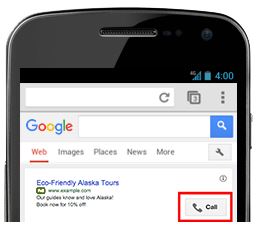 AdWords Call Extensions